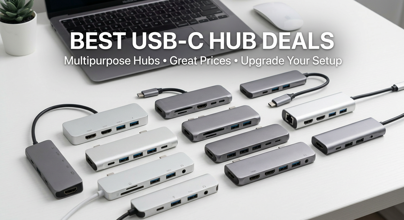 Best Big Spring Sale USB-C Hub Deals on Amazon