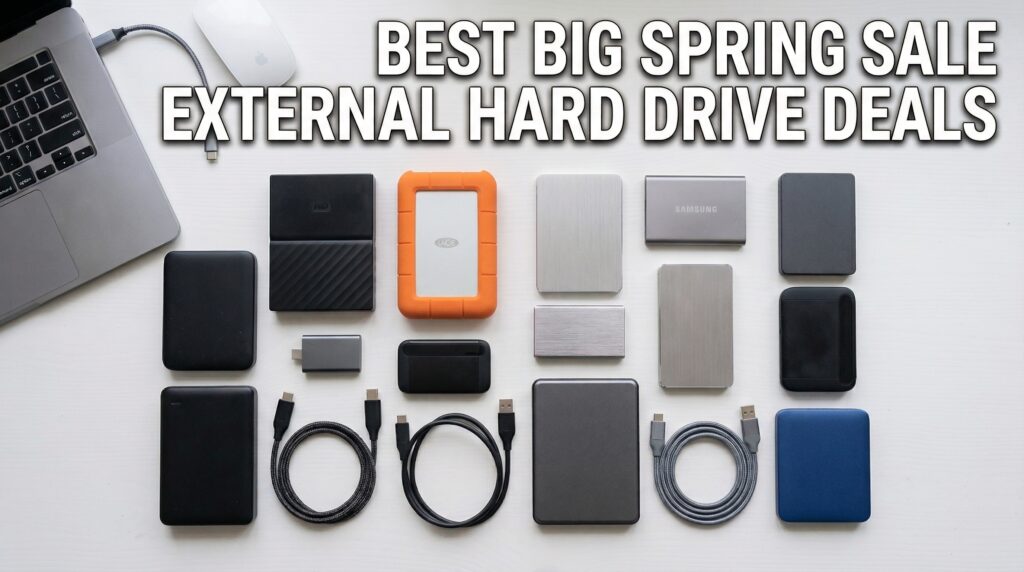 Current image: Best Big Spring Sale External Hard Drive Deals on Amazon