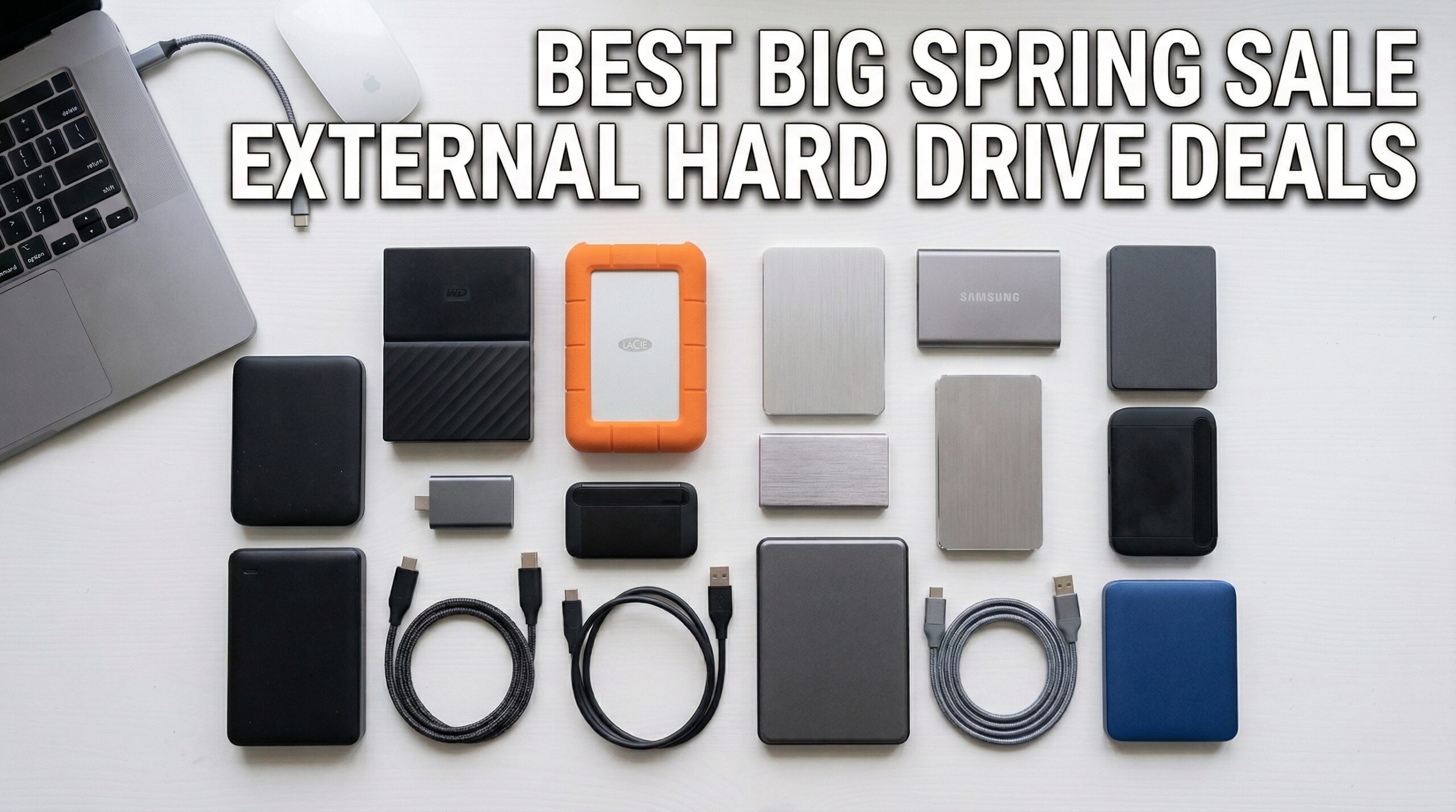 Best Big Spring Sale External Hard Drive Deals on Amazon