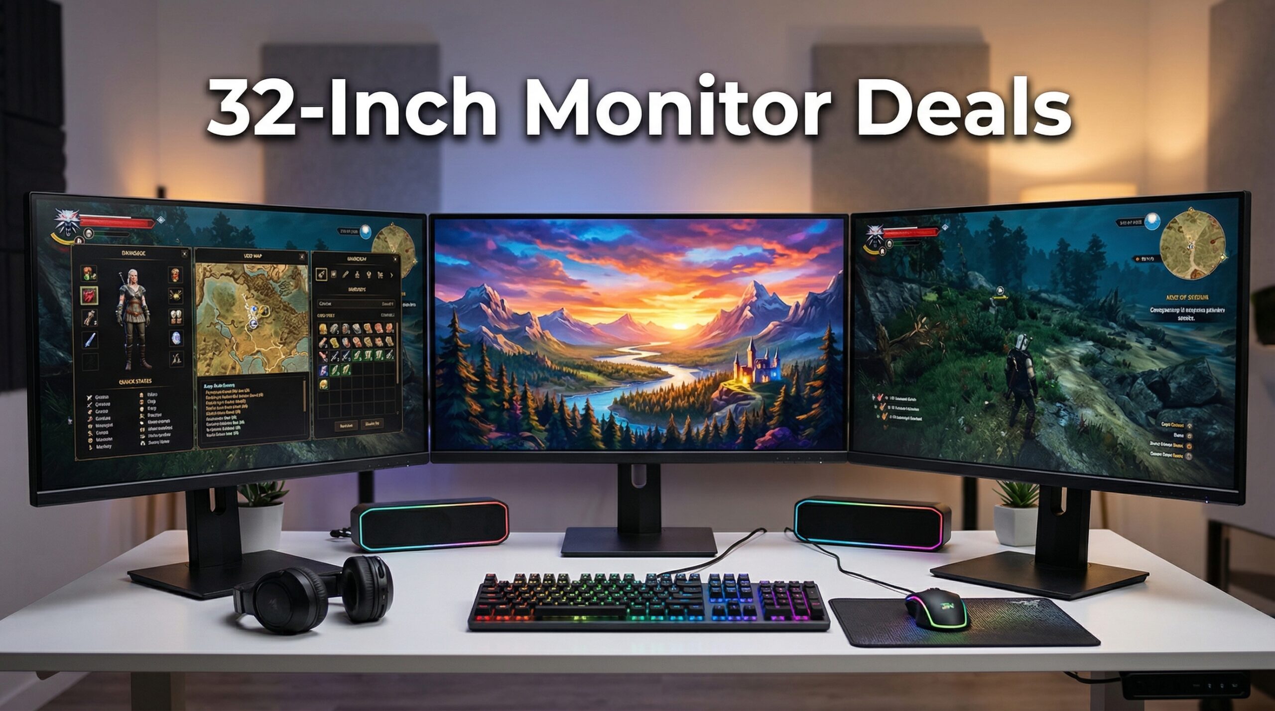 Best Big Spring Sale 32 Inch Monitor Deals on Amazon