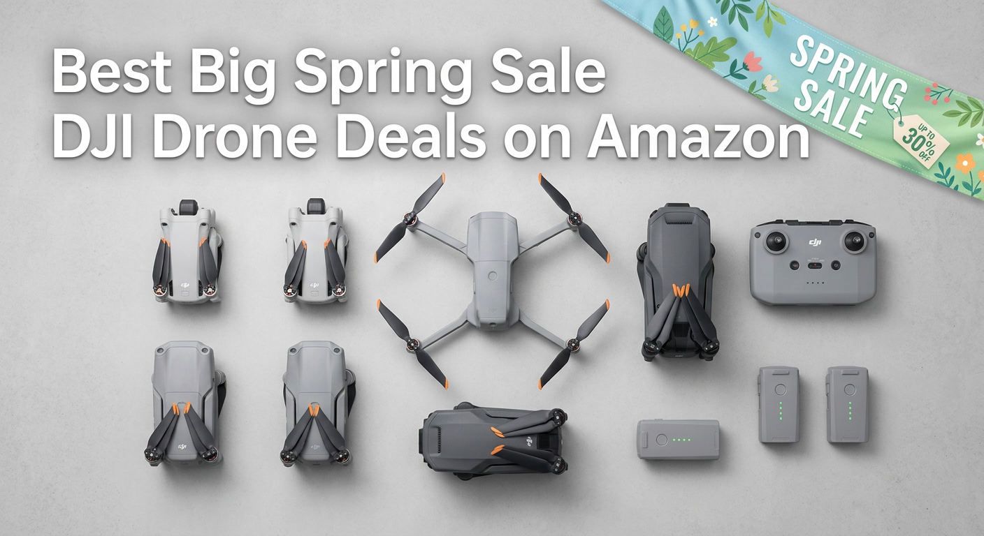 Best Big Spring Sale DJI Drone Deals on Amazon