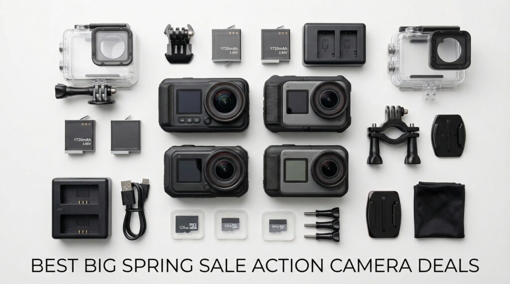 Current image: Best Big Spring Sale Action Camera Deals on Amazon