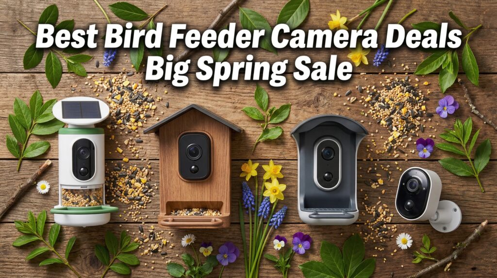 Current image: Best Big Spring Sale Bird Feeder Camera Deals on Amazon