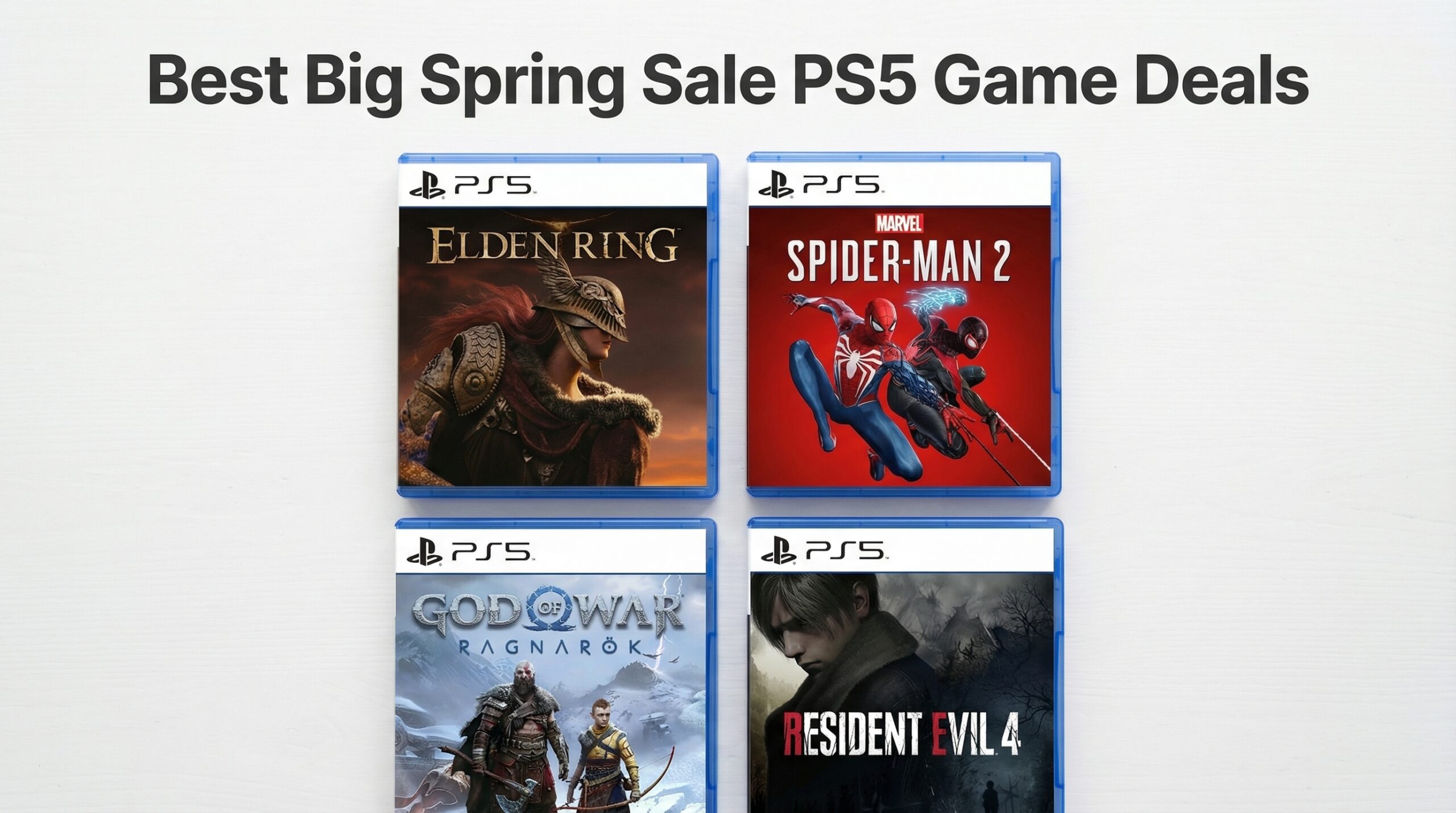 Best Big Spring Sale PS5 Game Deals on Amazon