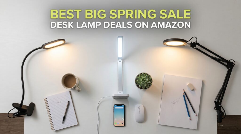 Current image: Best Big Spring Sale Desk Lamp Deals on Amazon