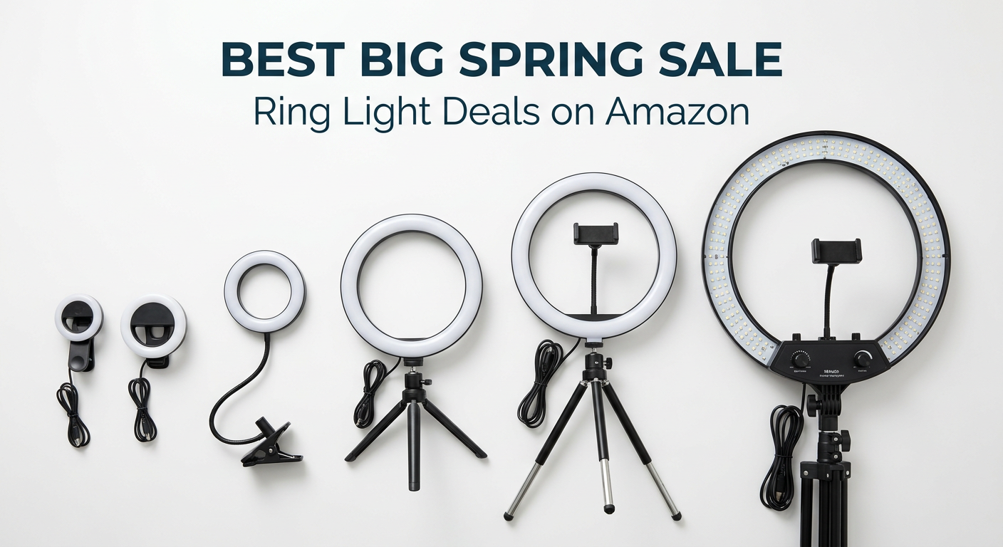 Best Big Spring Sale Ring Light Deals on Amazon