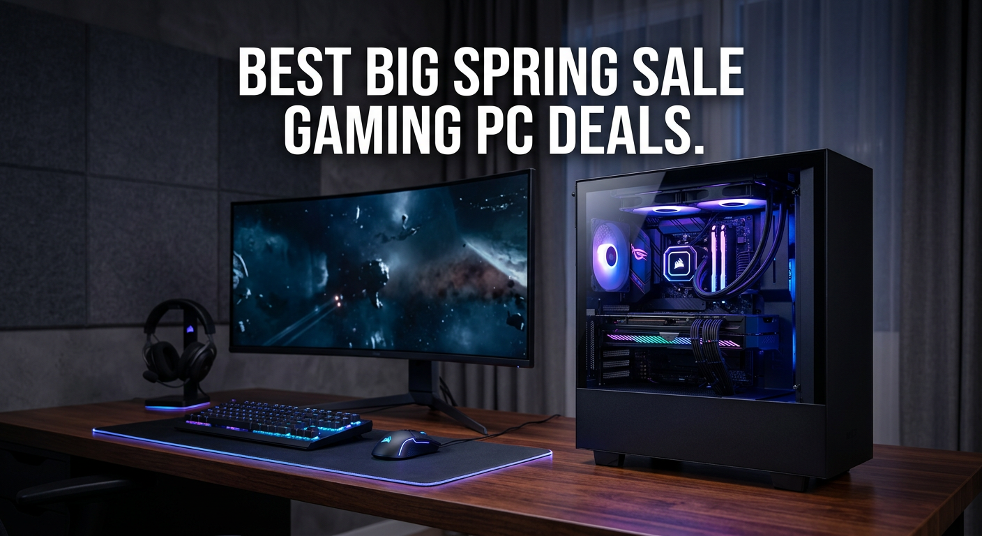 Best Big Spring Sale Gaming PC Deals on Amazon