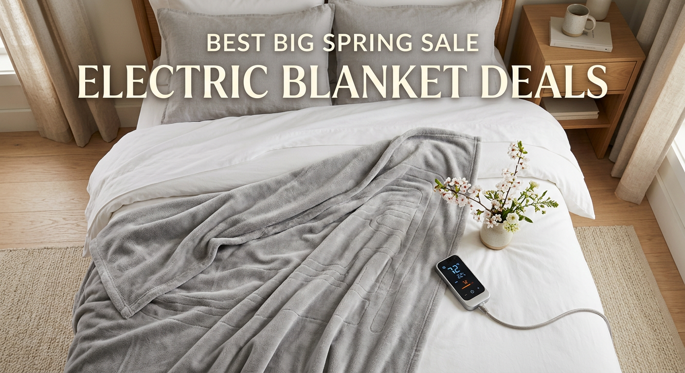 Best Big Spring Sale Electric Blanket Deals on Amazon