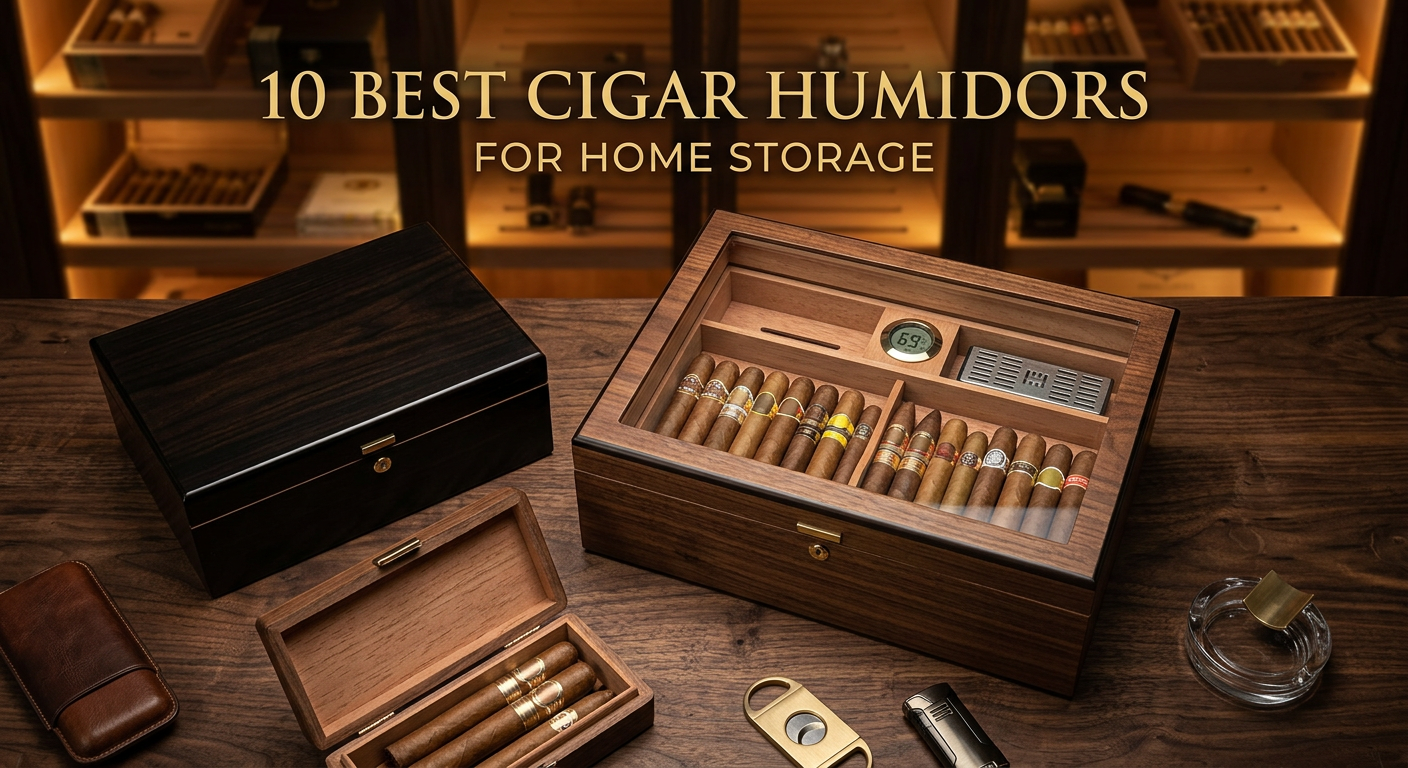 Best Cigar Humidors for Home Storage