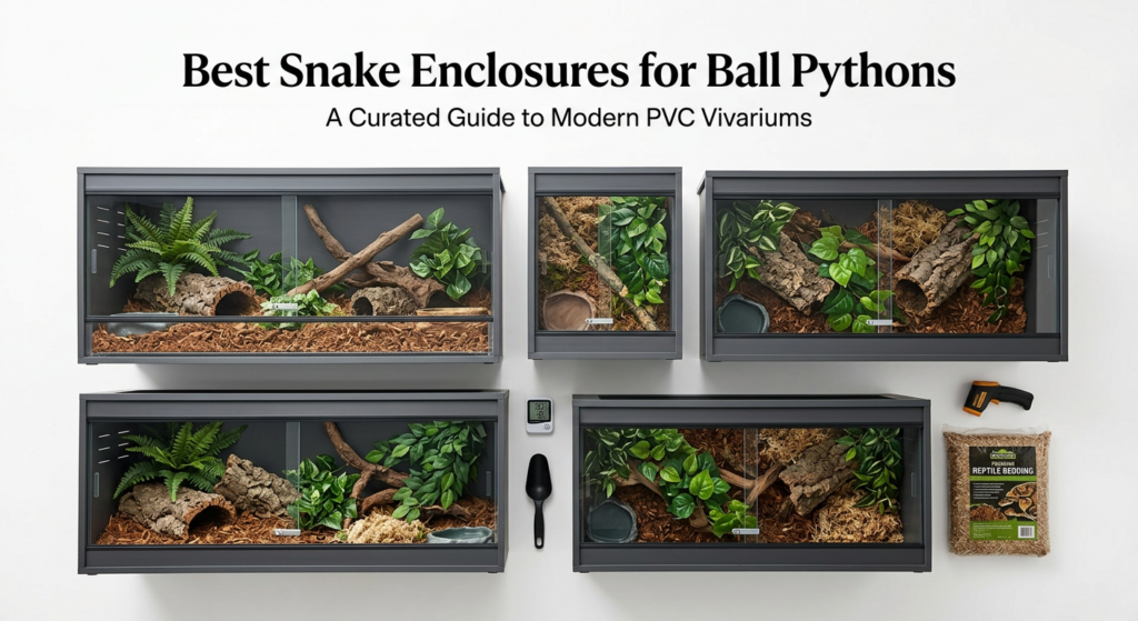 Best Snake Enclosures for Ball Pythons