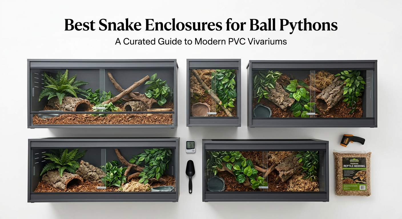 Best Snake Enclosures for Ball Pythons