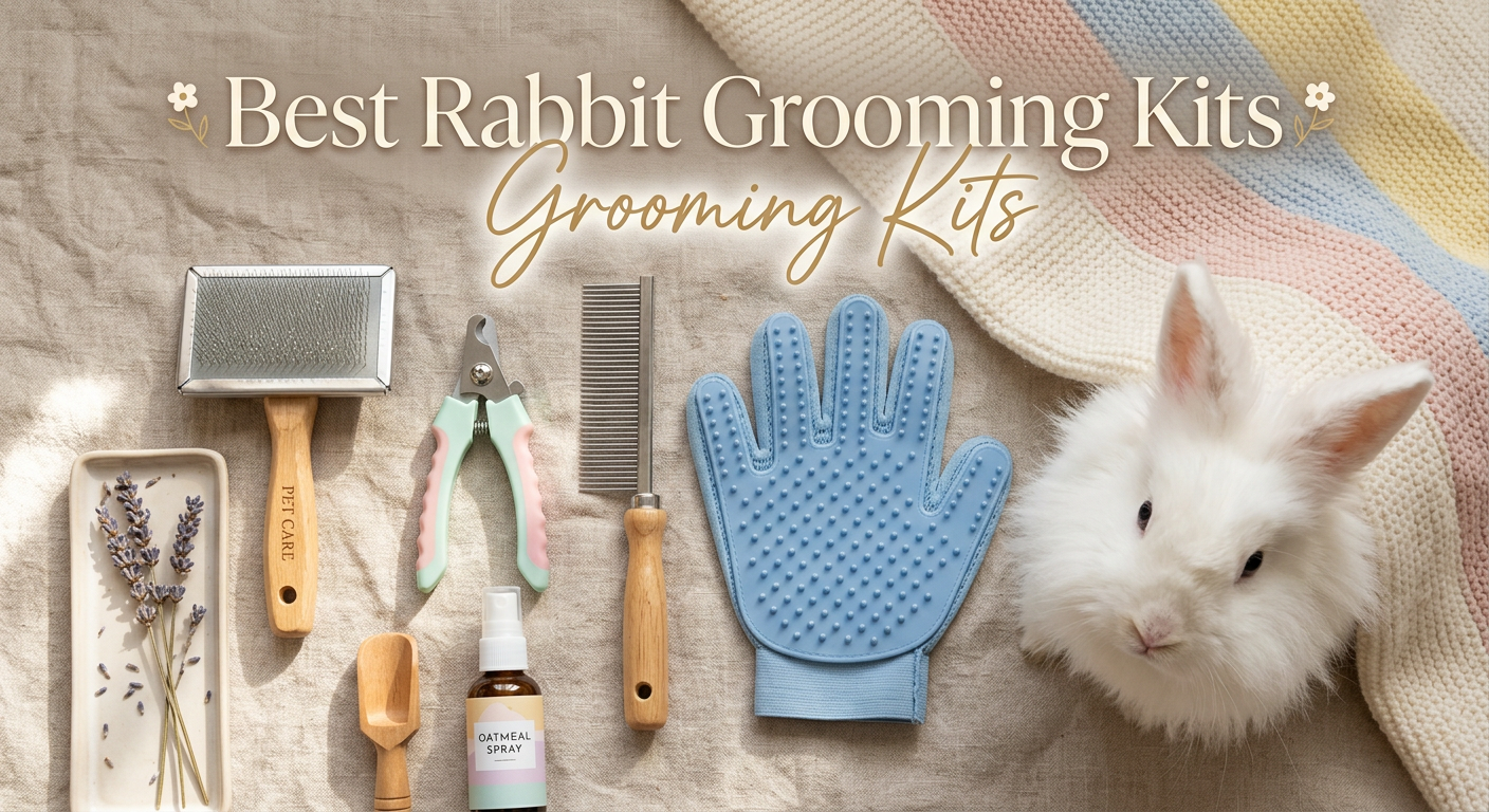 Best Rabbit Grooming Kits for Long-Haired Breeds
