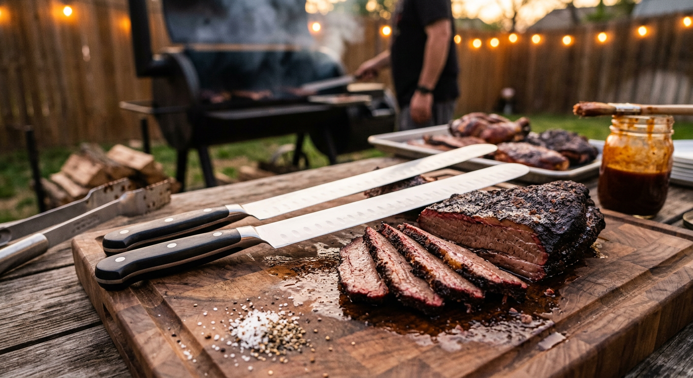 Best Brisket Slicing Knives for BBQ
