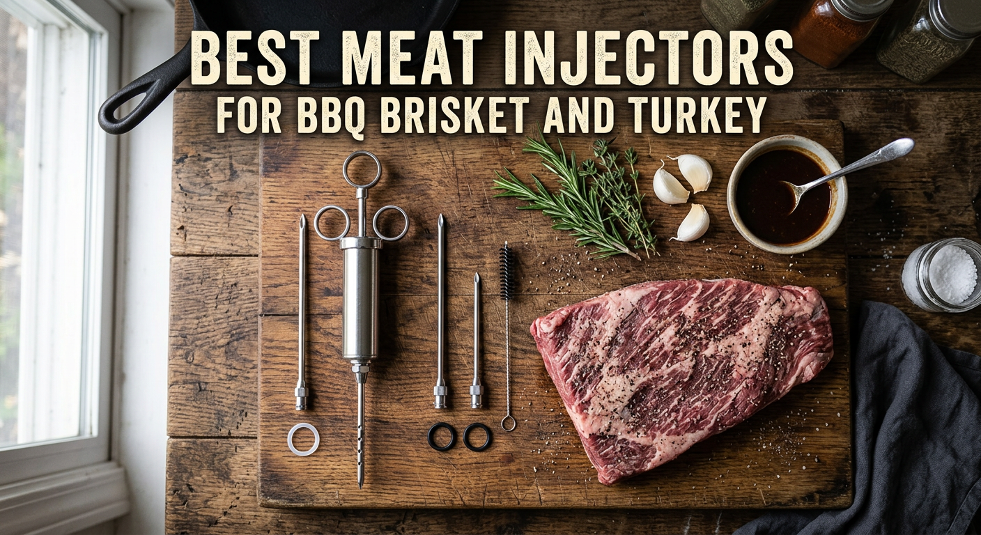 Best Meat Injectors for BBQ Brisket and Turkey