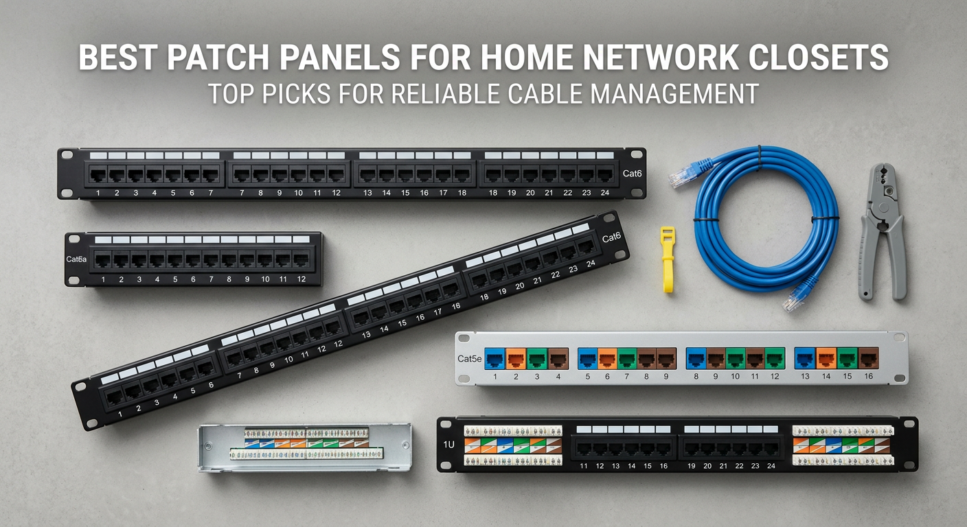 Best Patch Panels for Home Network Closets