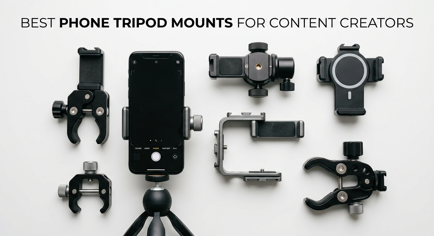 Best Phone Tripod Mounts for Content Creators