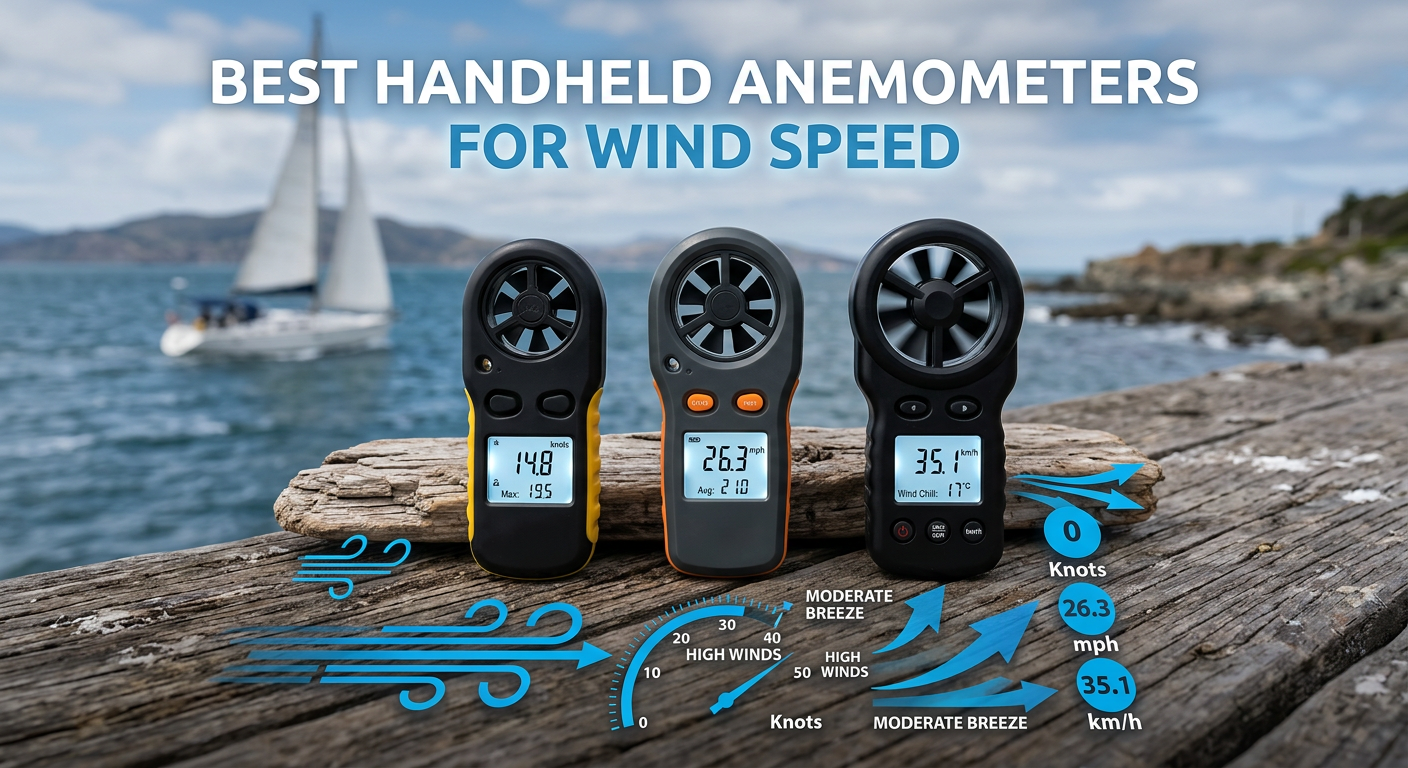 Best Handheld Anemometers for Wind Speed