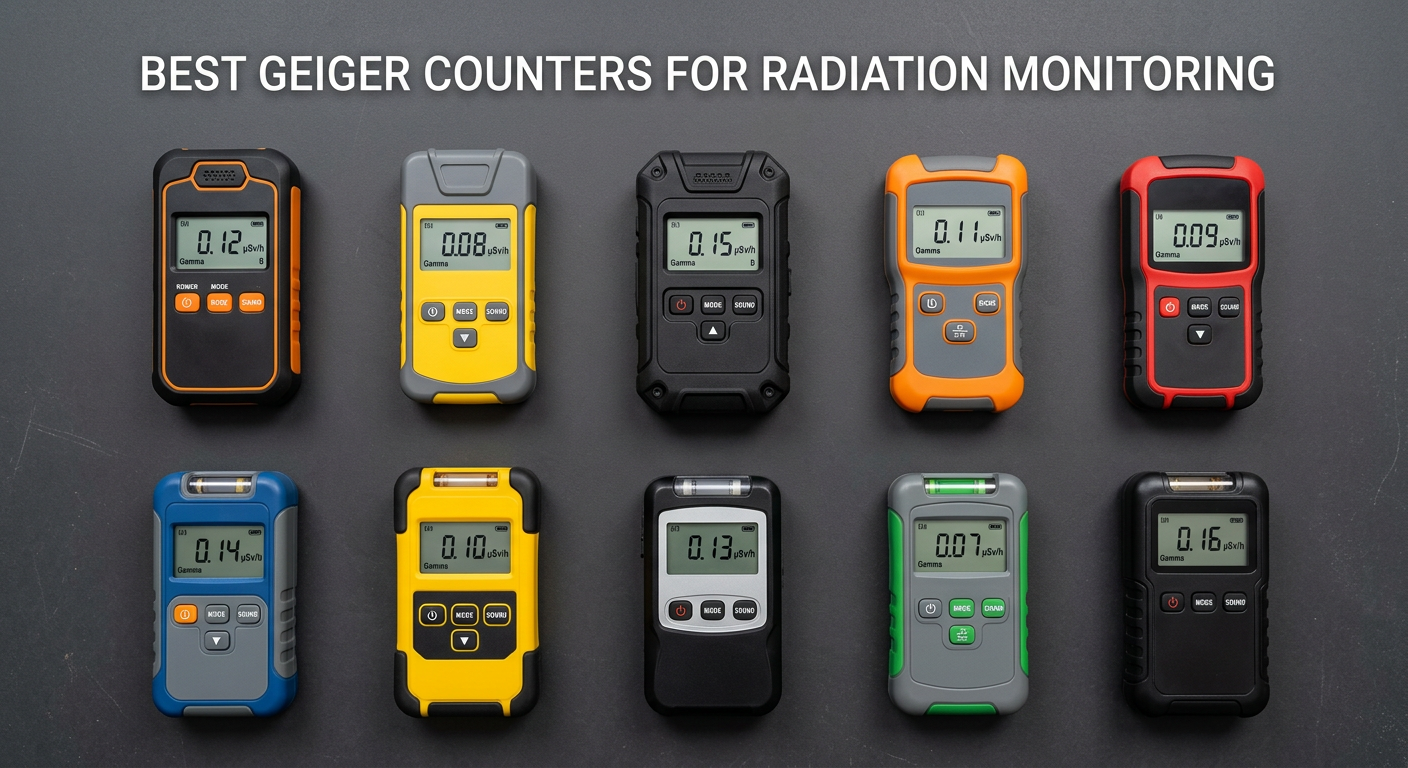 Best Geiger Counters for Radiation Monitoring