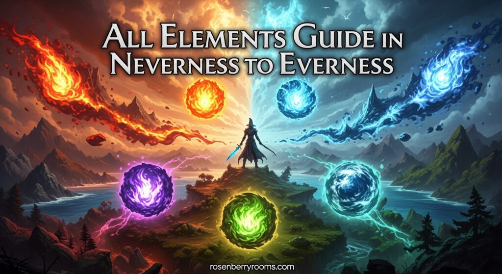 All Elements Guide in Neverness to Everness 