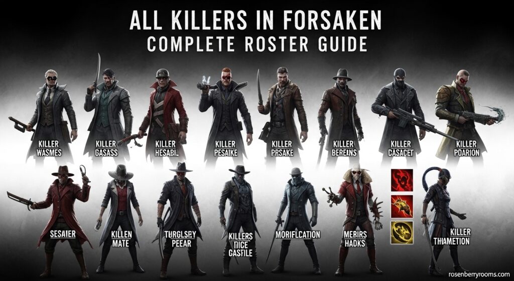 All Killers in Forsaken