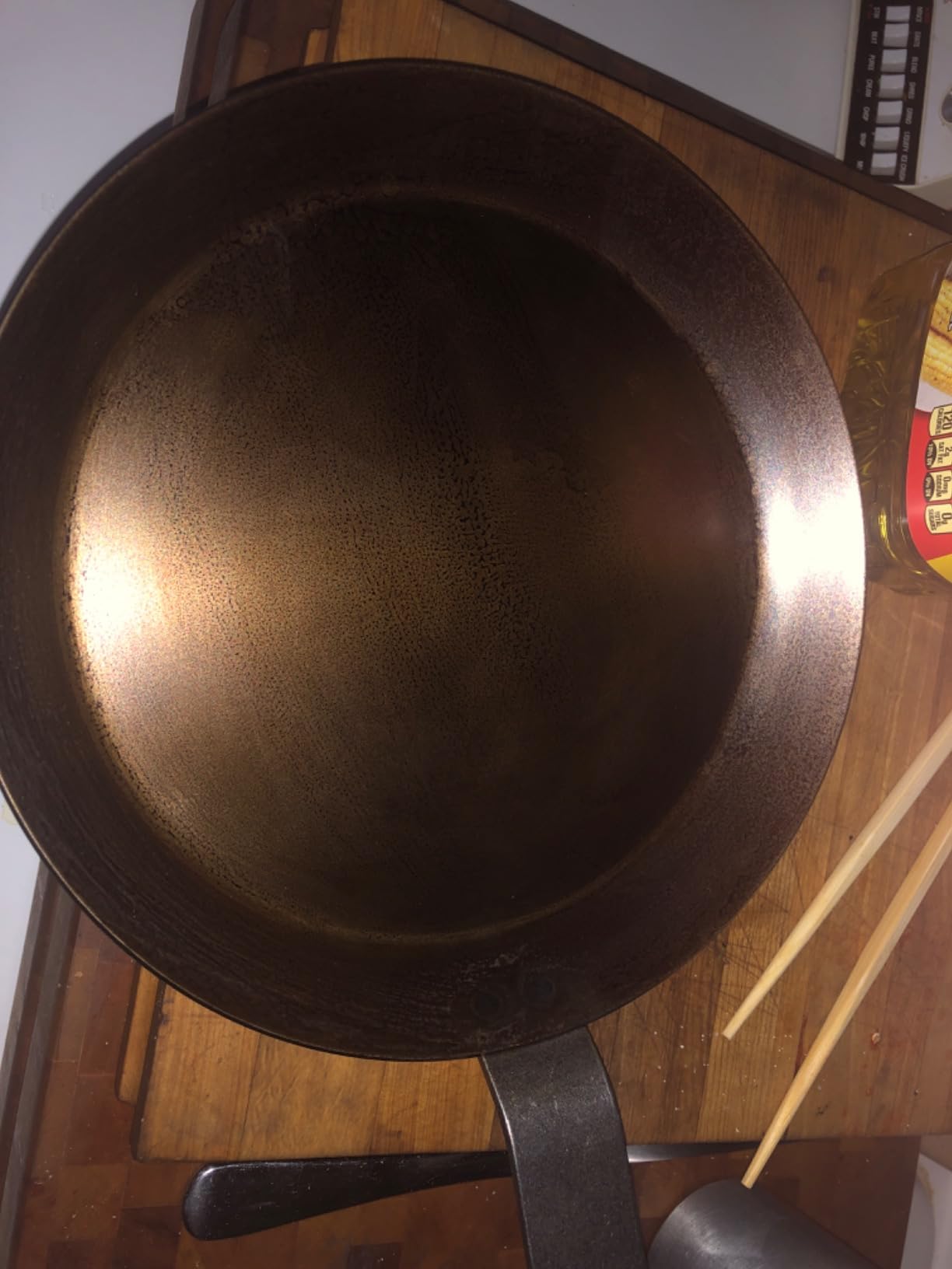 Bourgeat Black Carbon Steel Crepe Pan, 7 7/8
