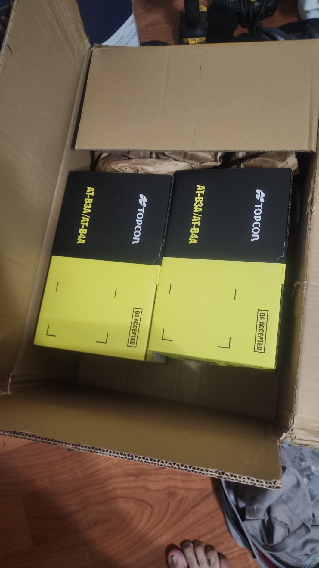 Topcon 24x Automatic Level AT-B4 Professional Surveying Instrument customer photo 1