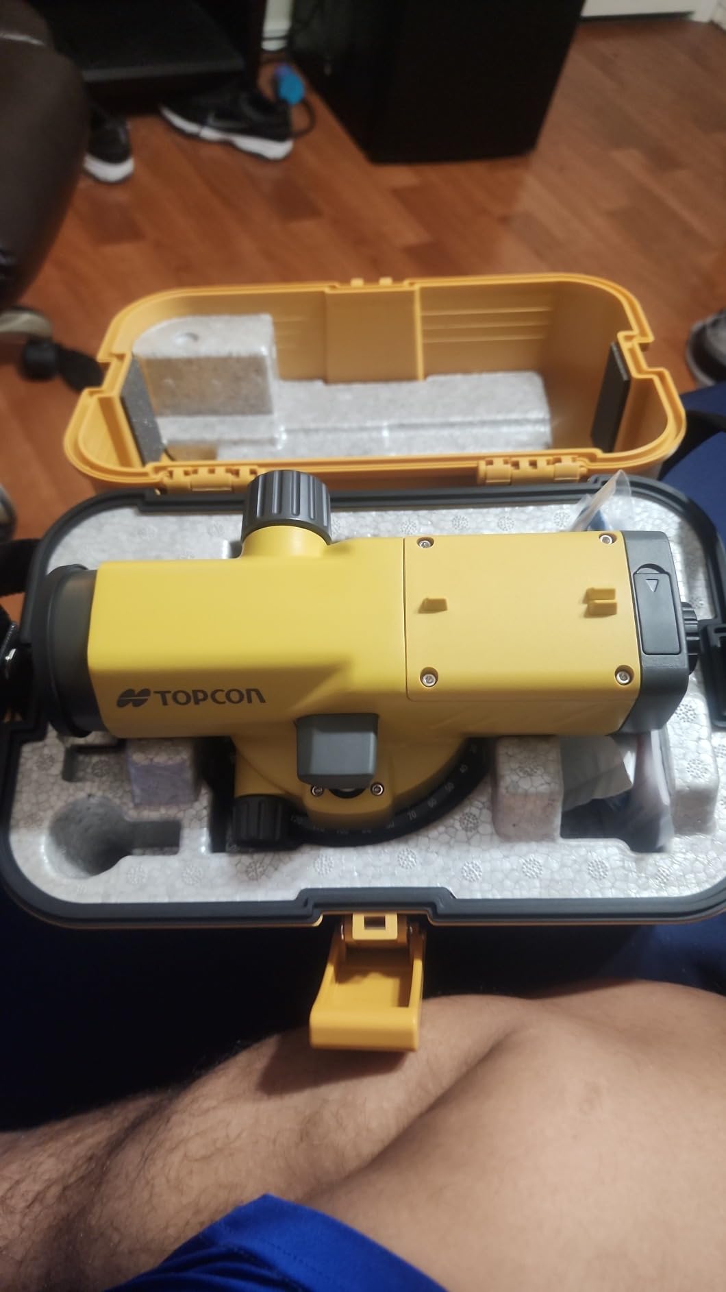 Topcon 24x Automatic Level AT-B4 Professional Surveying Instrument customer photo 2