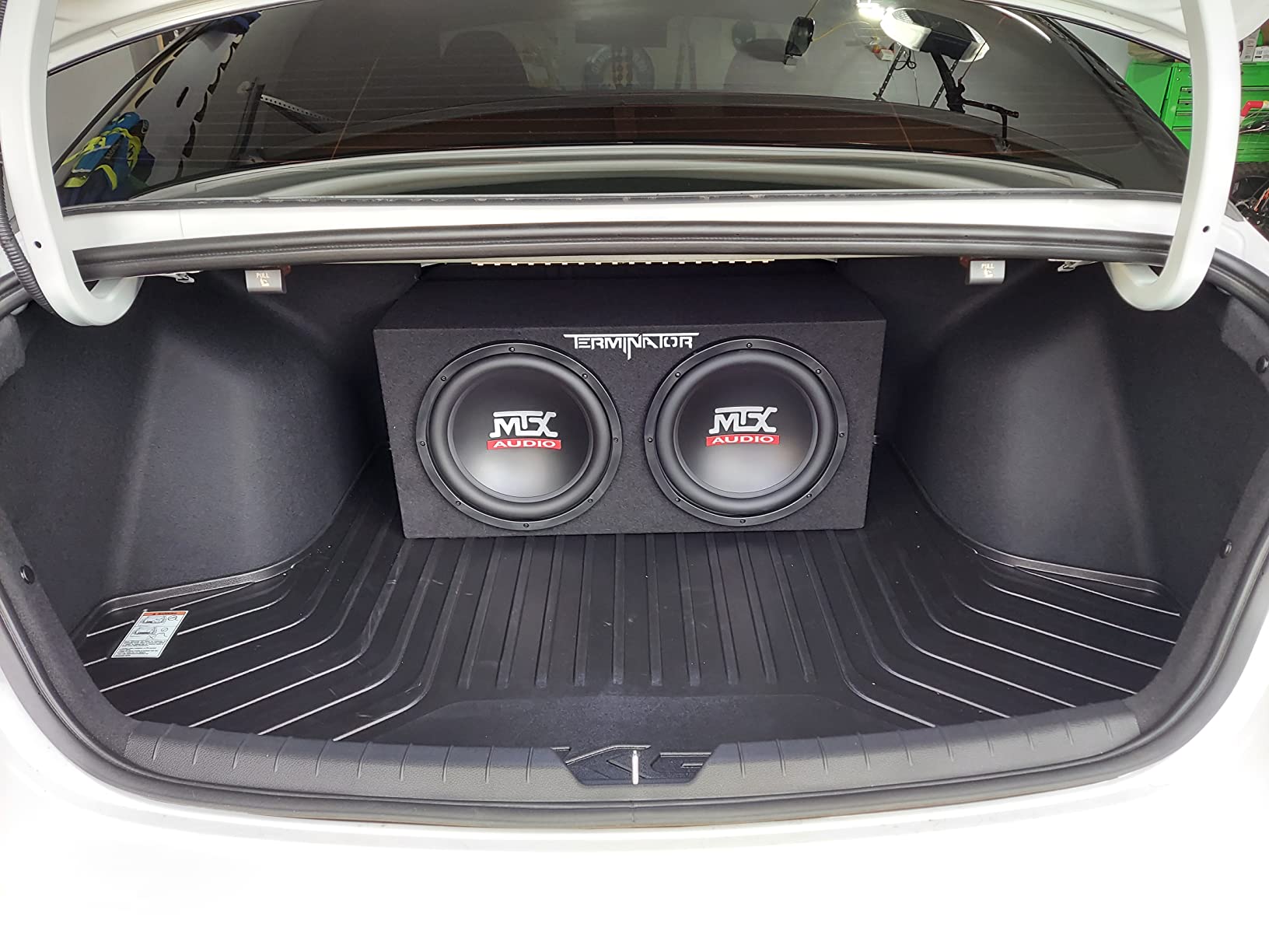MTX Dual 12-Inch Subwoofers with Loaded Enclosure, 1200W Max Power, 400W RMS, Terminator - Car Audio Subwoofer and Speaker System with Deep Bass Sound customer photo 2