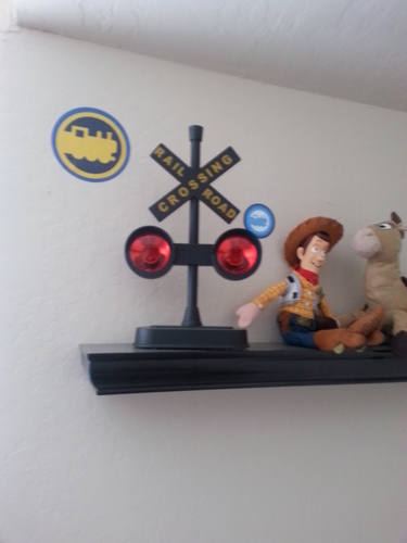 Hayes 15887 Railroad Train/Track Crossing Sign with Flashing Lights and Sounds customer photo 2