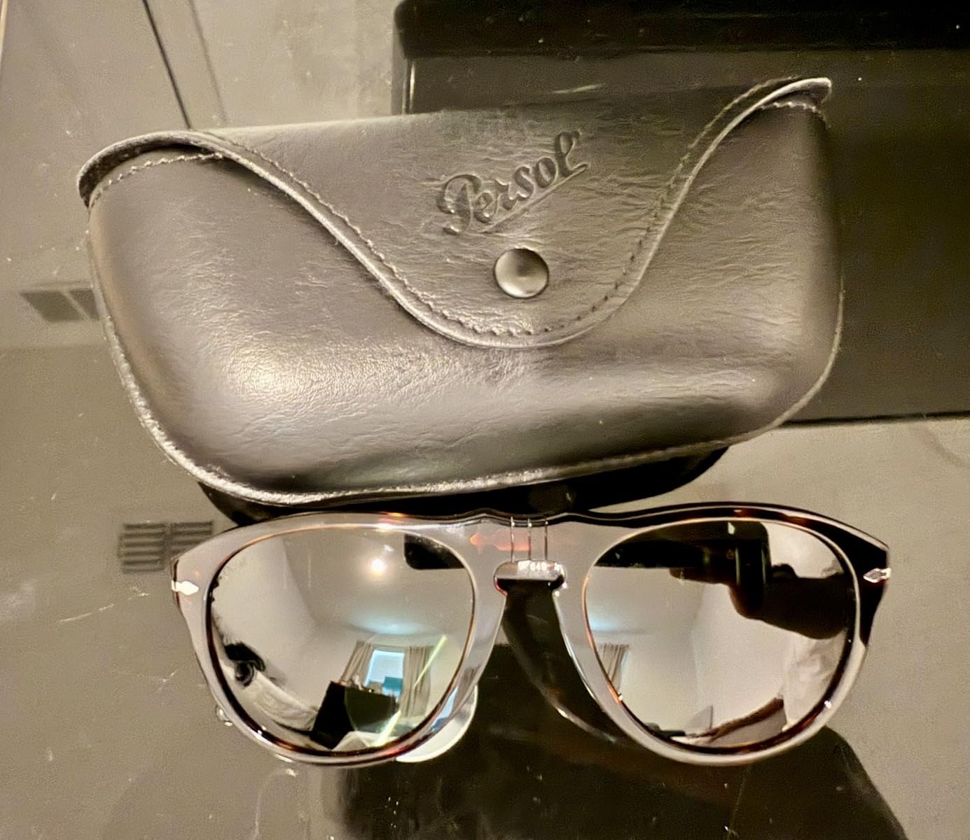 Persol PO0649 Aviator Sunglasses customer photo 2
