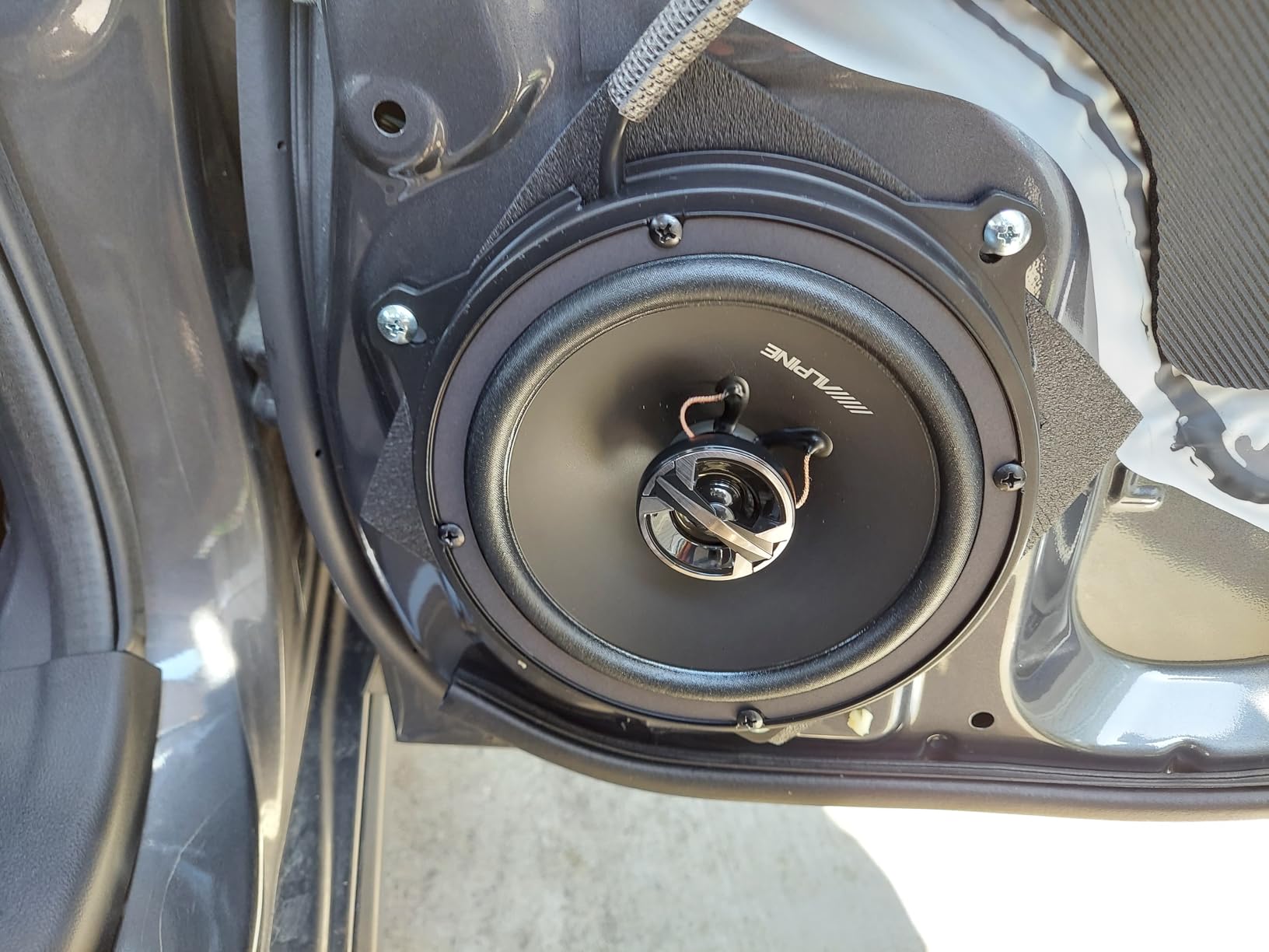 Install Bay Speaker Baffle 6 1/2 Inch Round Large Frame Pair-VXT62 customer photo 1