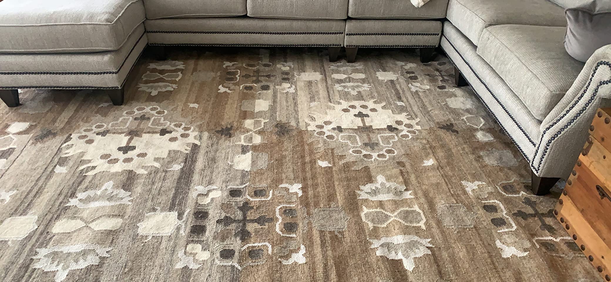 SAFAVIEH Natural Kilim Collection Runner Rug - 2'3