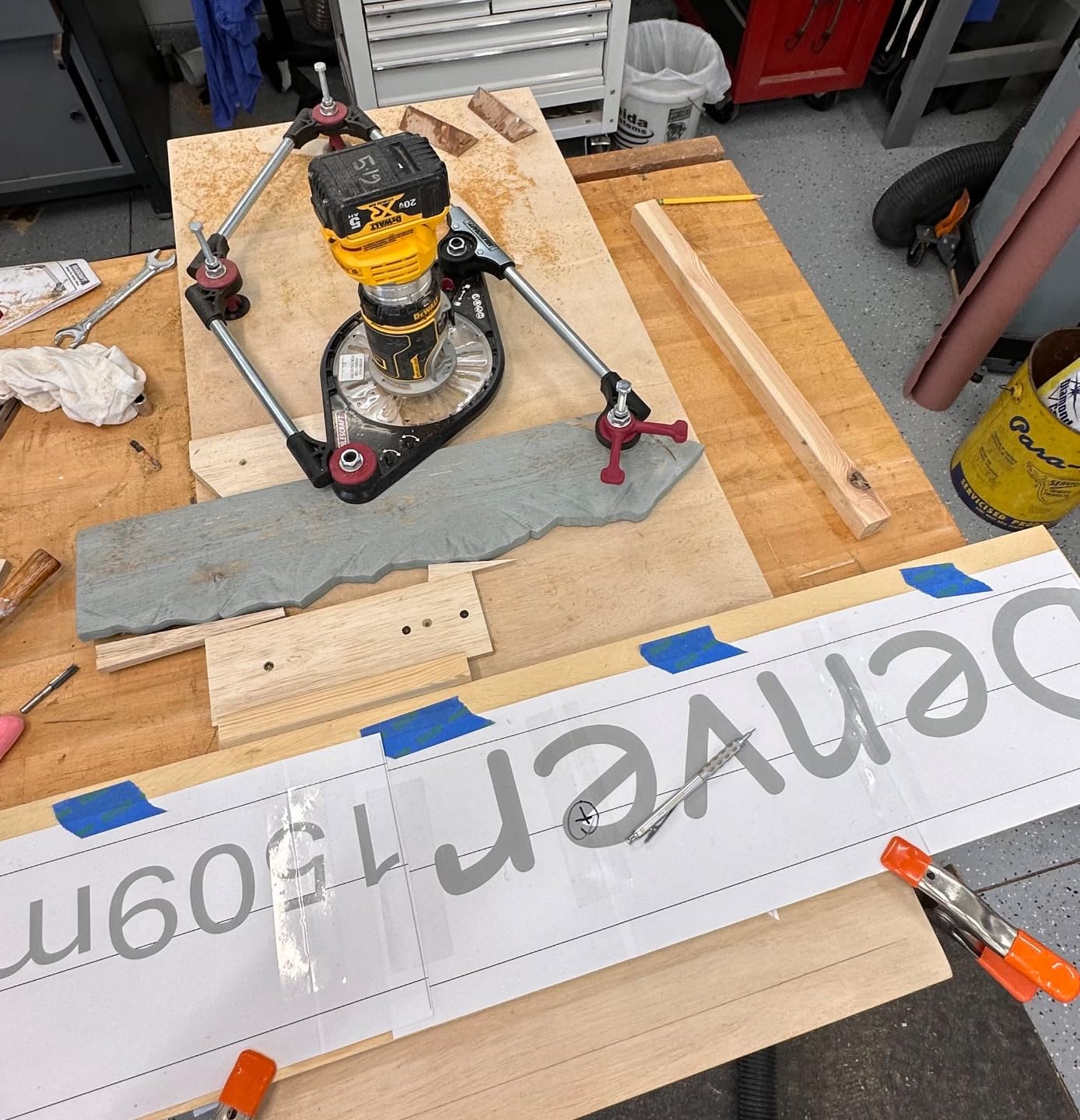 Milescraft 1221 Pantograph PRO - Complete Tracing Routing System for Custom Made Wood Signs customer photo 2