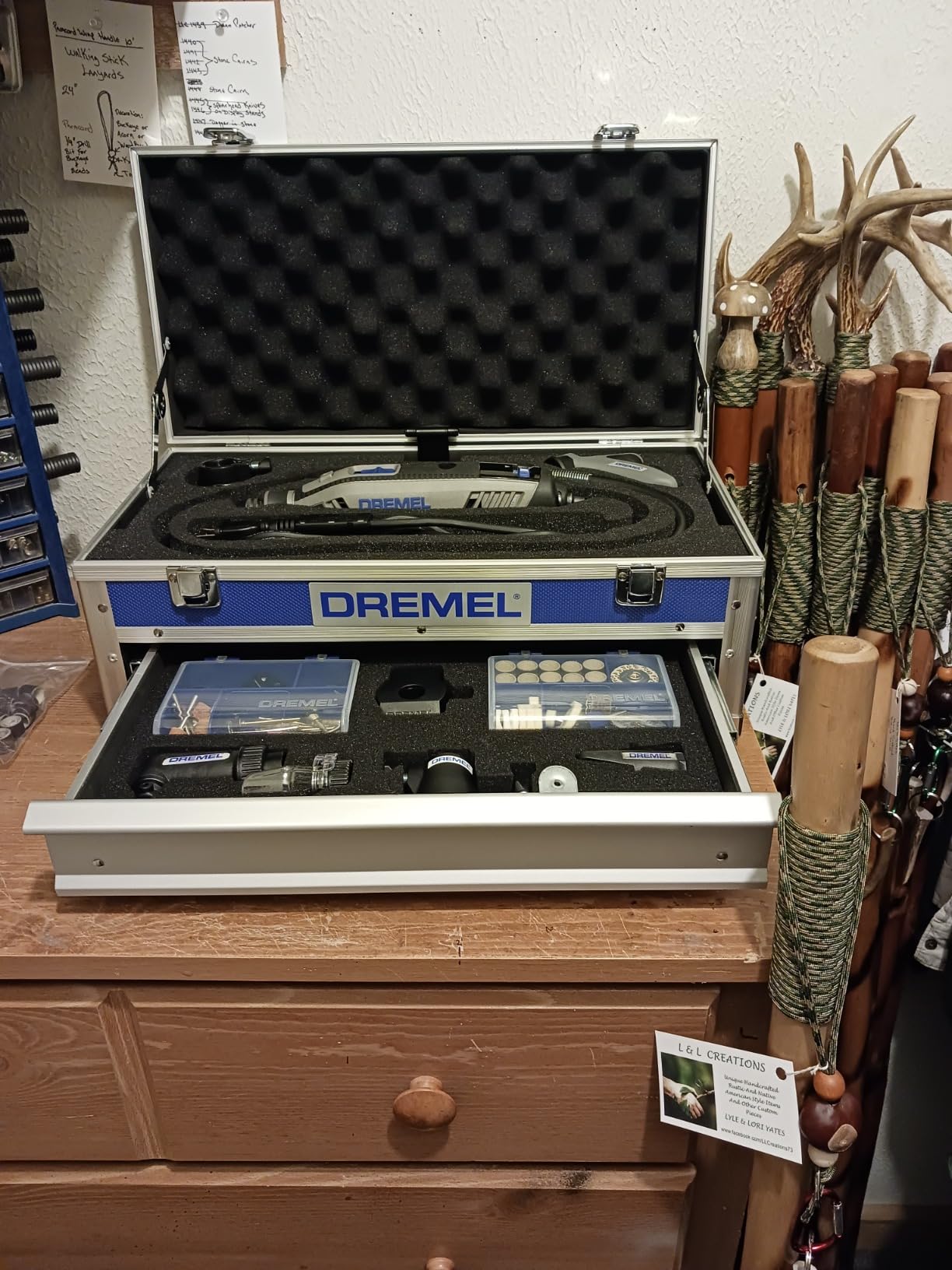 Dremel 4300-9/64 Versatile Rotary Tool Kit with Flex Shaft - 9 Attachments & 64 Accessories - Ideal for Engraving, Etching, Sanding, and Polishing customer photo 1