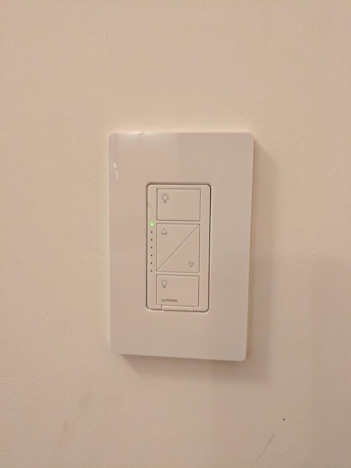 Caseta Original Smart Dimmer Switch Kit, 2 Dimmer Switches, 2 Wall Plates, 2 Pico Remotes, and Smart Hub, Works with Alexa, Apple Home, Google Home, 3 Way, 150W, No Neutral, P-BDG-PKG2W-A customer photo 2