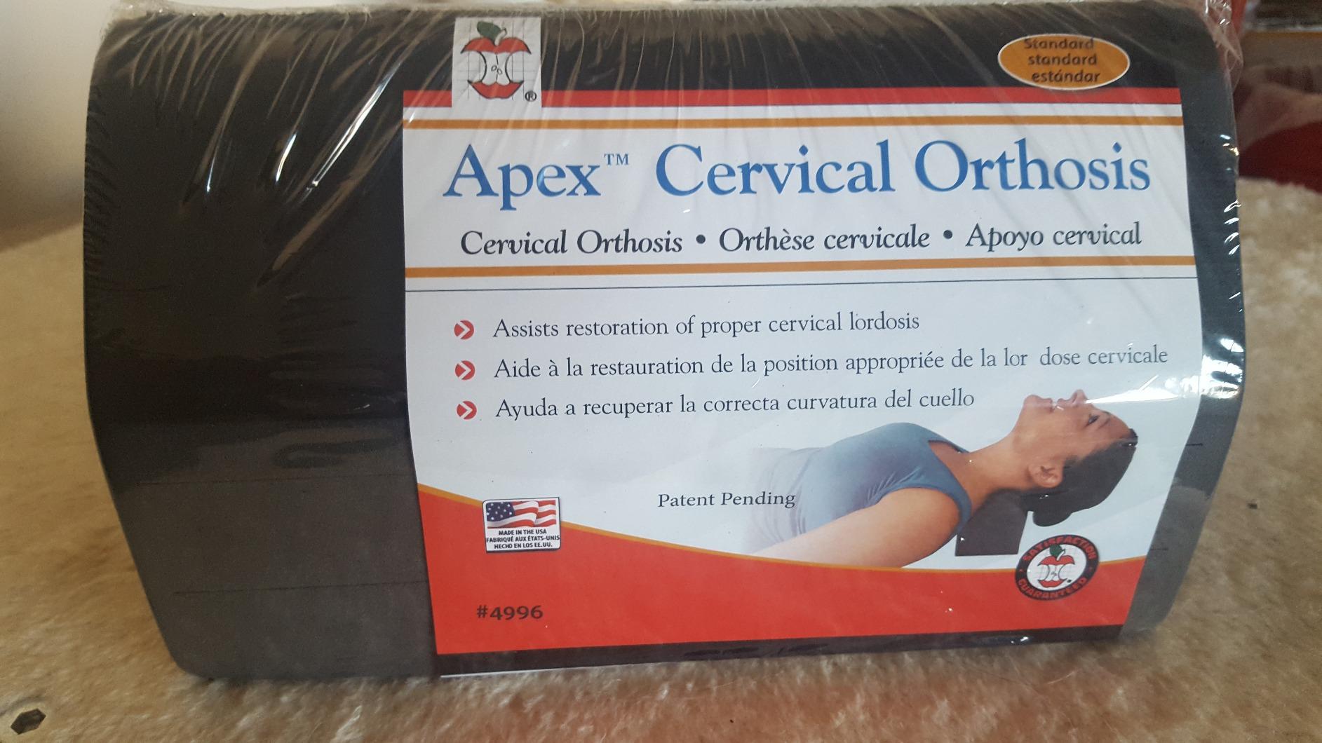 Apex Orthosis Cervical Traction Device - Neck Stretcher, Neck & Shoulder Relaxer, Spine Decompression, Posture Corrector for Alignment & Support - Firm Support customer photo 2