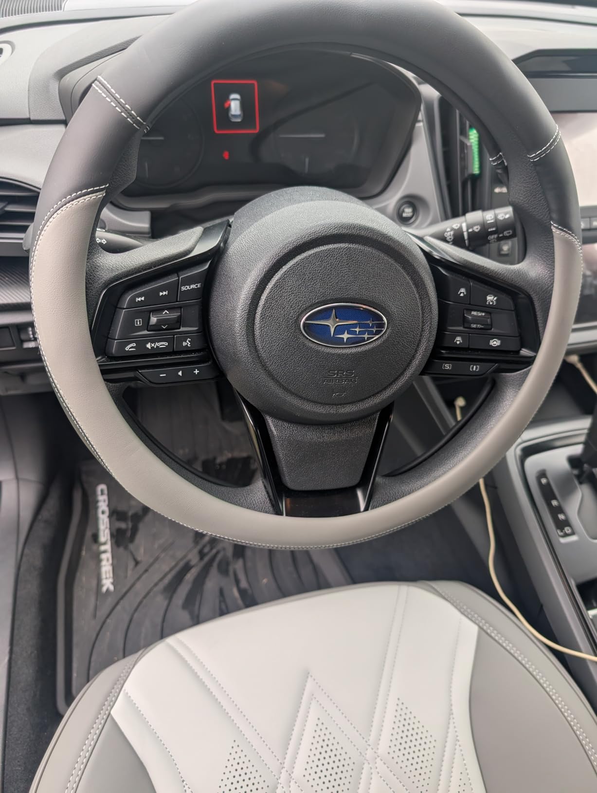 Valleycomfy Microfiber Leather Steering Wheel Cover Universal 15 inch (Black) customer photo 1
