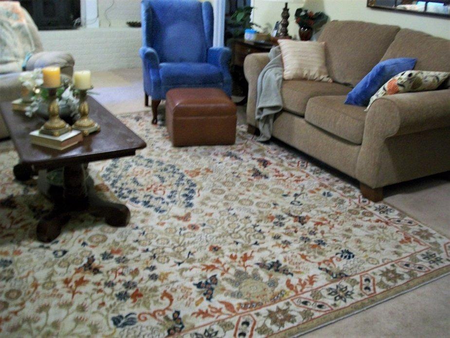 SAFAVIEH Kashan Collection Area Rug - 9' x 12'6