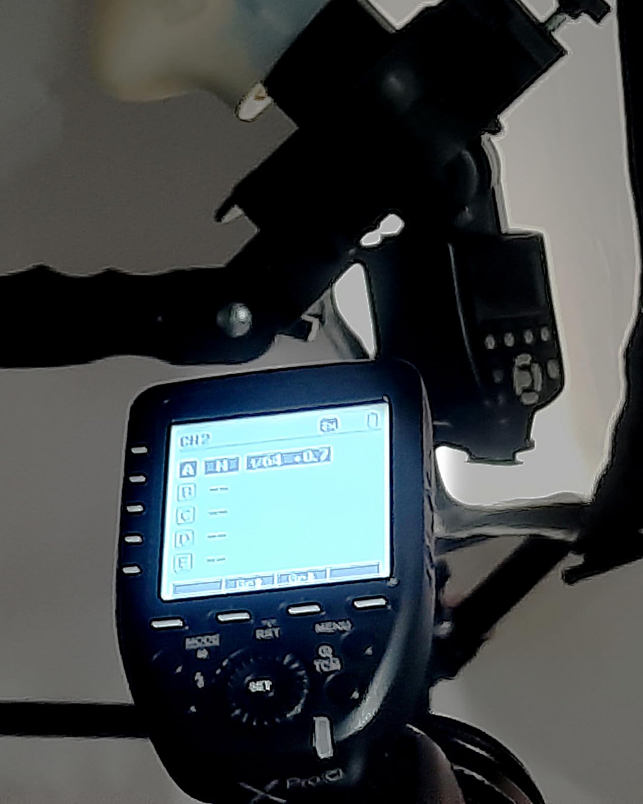 Godox XproS Xpro-S TTL Wireless Flash Trigger for Sony, 1/8000s HSS TTL-Convert-Manual Function Large Screen Slanted Design 5 Dedicated Group Buttons 11 Customizable Functions (XProS for Sony) customer photo 2