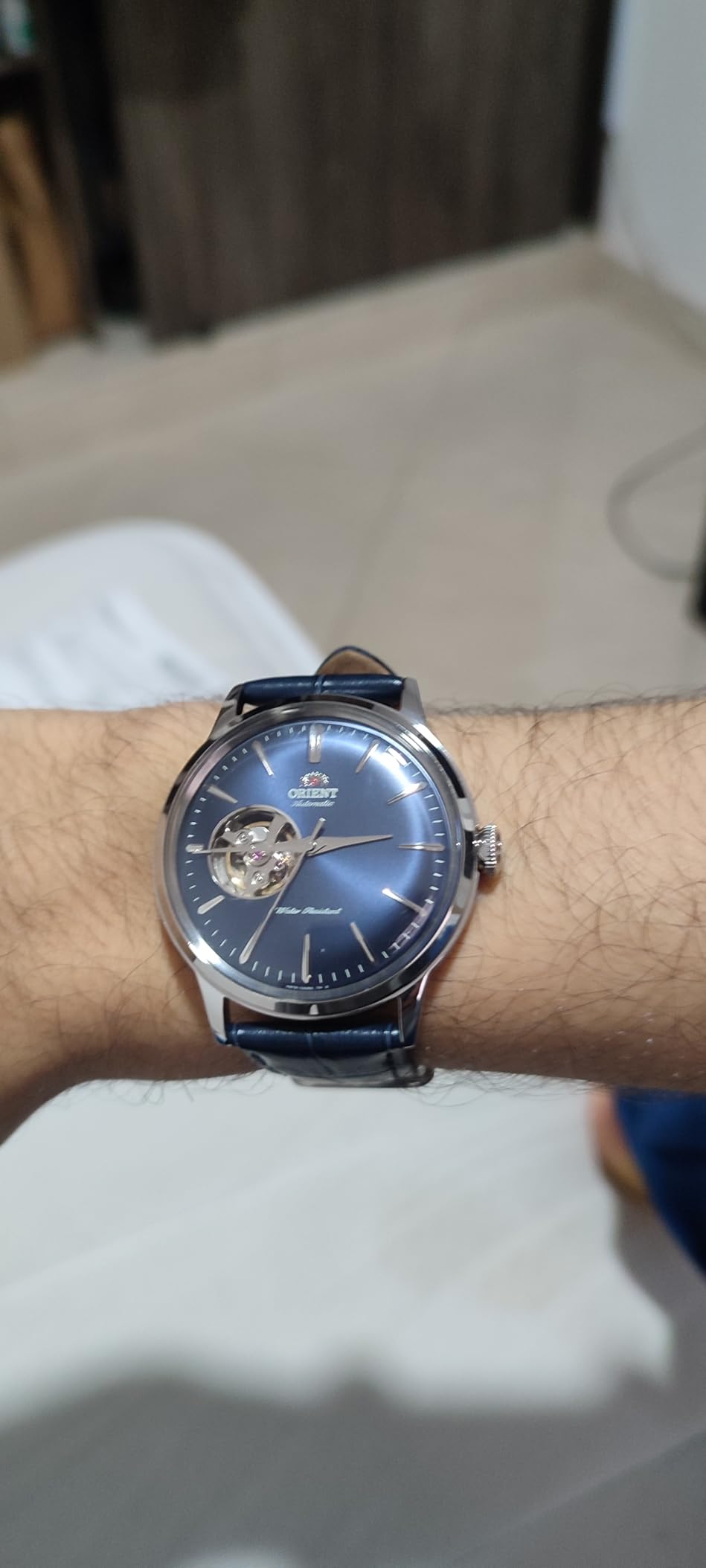 Orient Bambino Open Heart Dress Watch customer photo 1