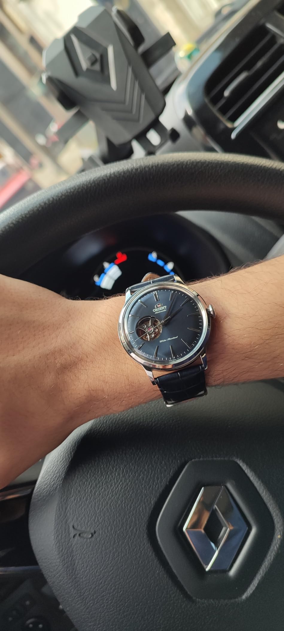 Orient Bambino Open Heart Dress Watch customer photo 2