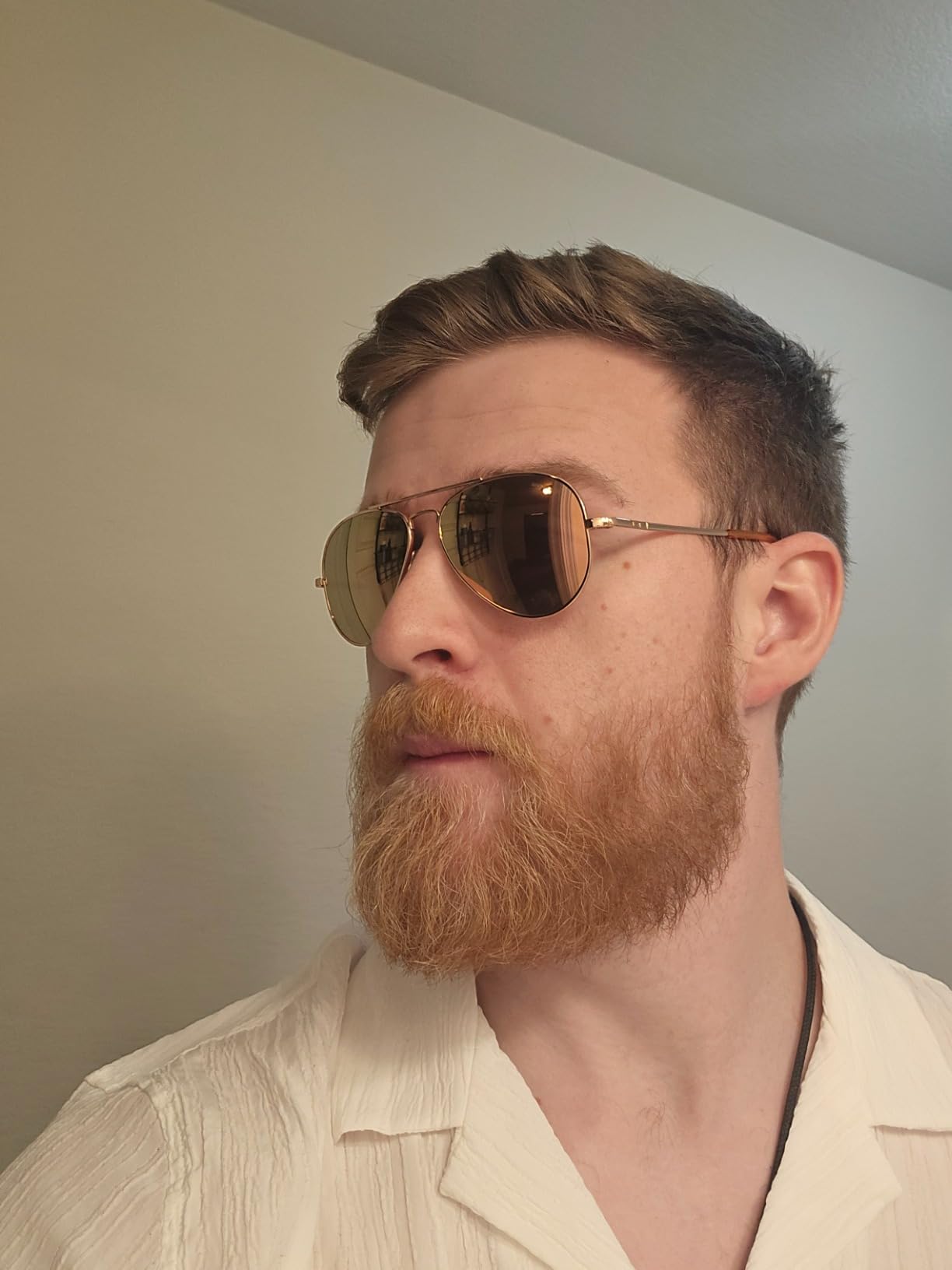 Randolph Eyewear Concorde Aviator Sunglasses for Men and Women - Non-Polarized & Polarized - Made in USA customer photo 2