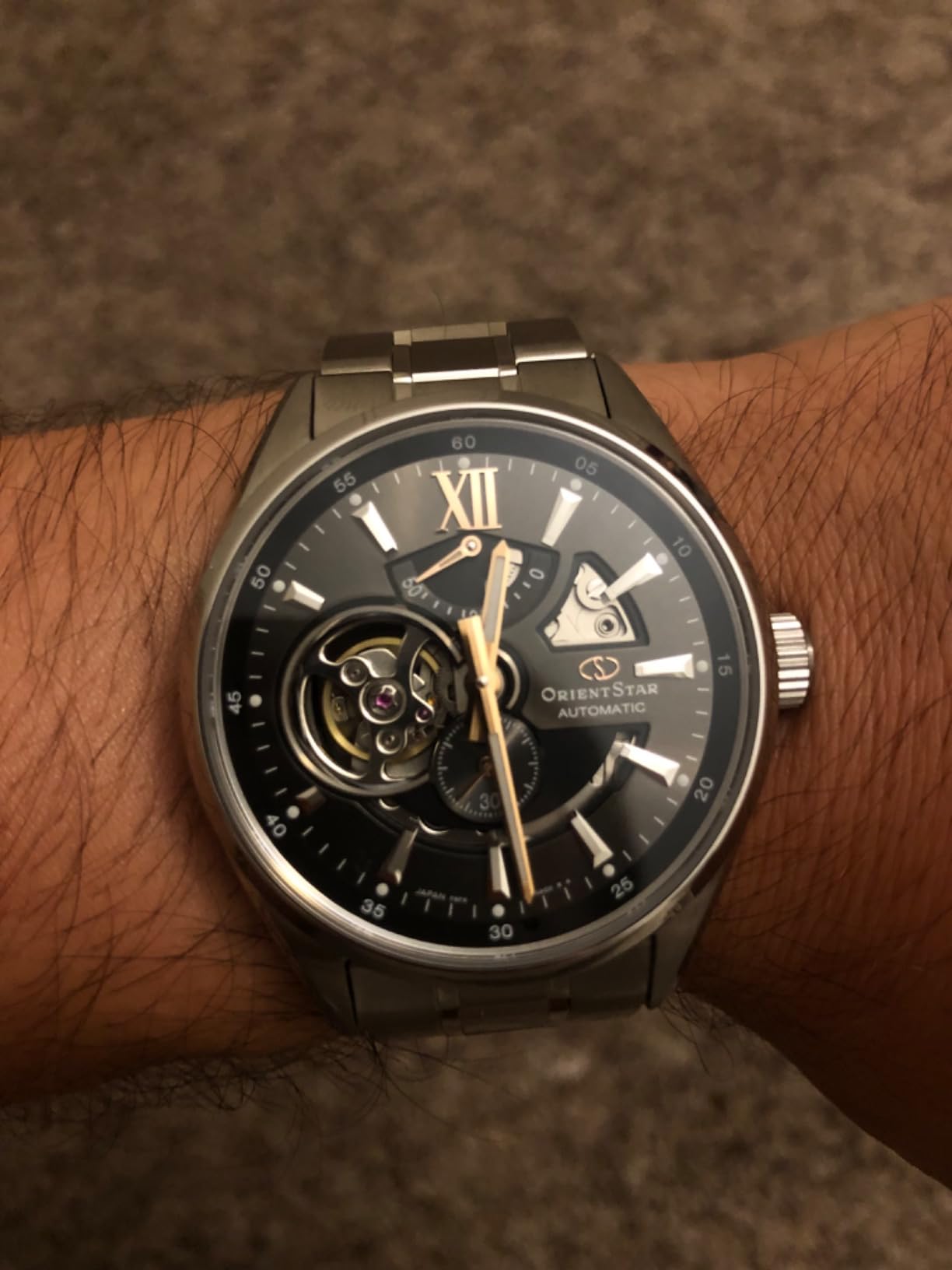 Orient Star Modern Skeleton Automatic Watch - Japanese Made Mechanical Open Heart customer photo 2