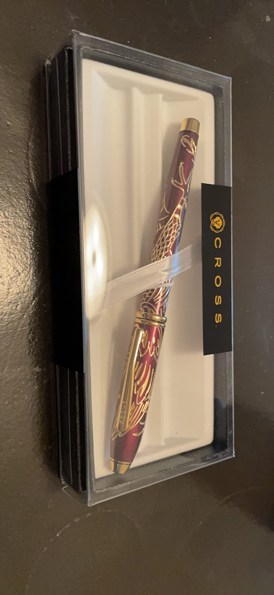 2019 Cross Townsend Zodiac Year of the Pig Fountain Pen with 23KT Gold-Plated Appointments and Solid 18KT Gold Medium Nib customer photo 1