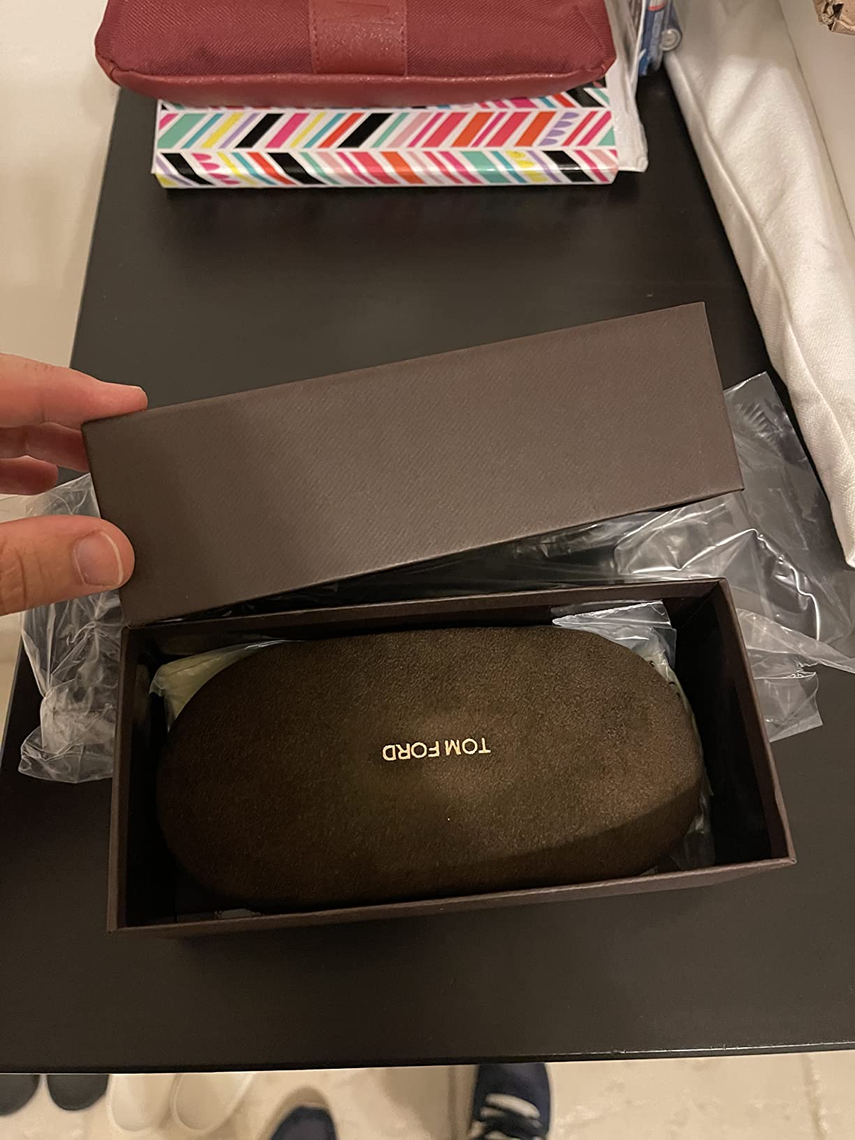 Sunglasses Tom Ford FT 0628 Cecilio-02 Shiny Black/Gradient Smoke Polarized customer photo 1