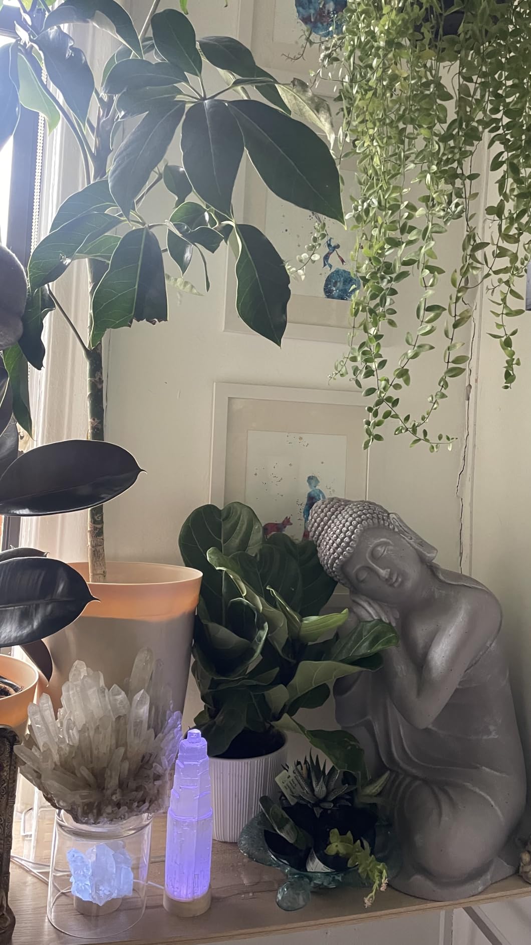 Deco 79 Magnesium Oxide Buddha Decorative Garden Sculpture Indoor Outdoor Meditating Garden Statue, 13