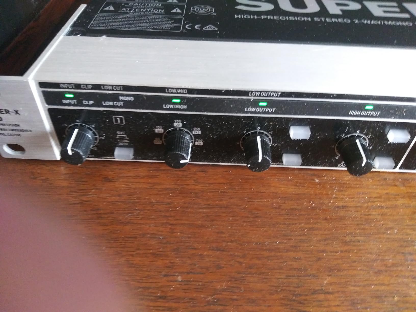 SUPER-X PRO CX2310 Professional High-Precision Stereo 2-Way/Mono 3-Way Crossover with Subwoofer Output customer photo 1