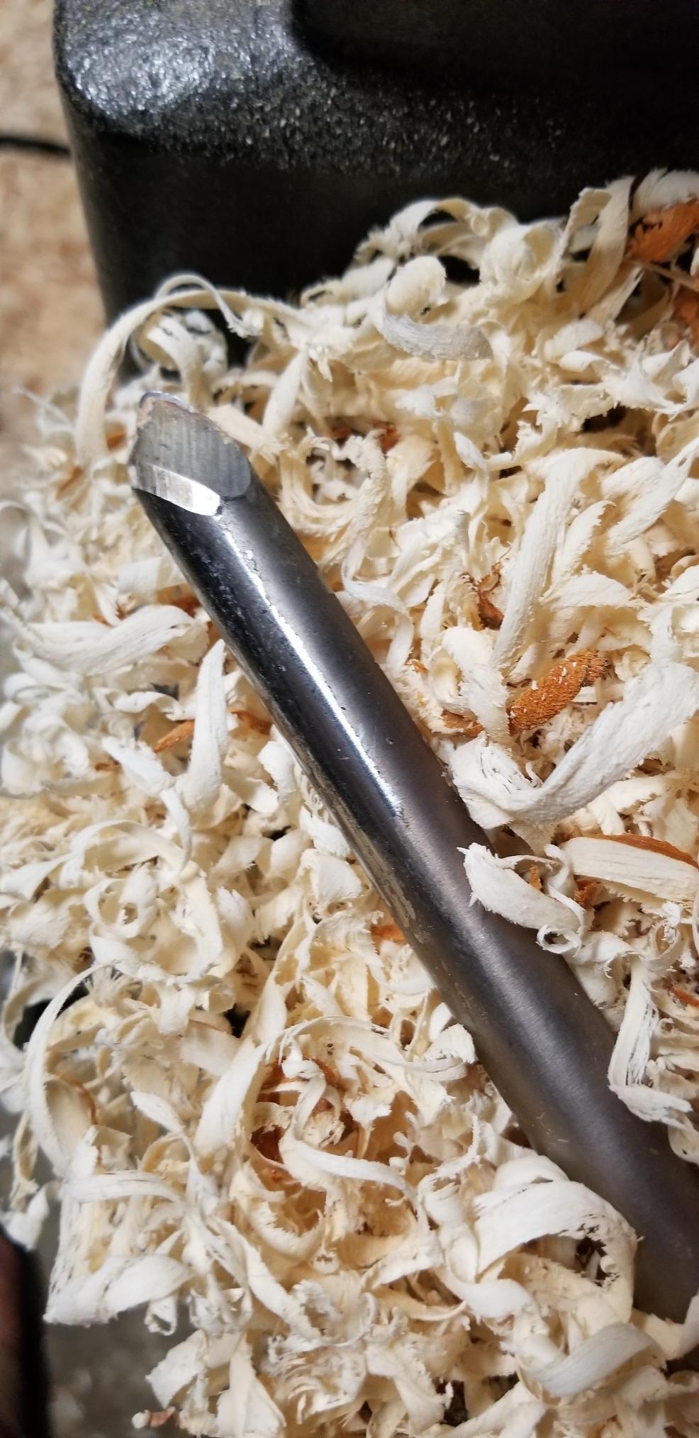 Hurricane Turning Tools, HSS, 3-Pieces Bowl Gouge Lathe Chisel Set (1/4