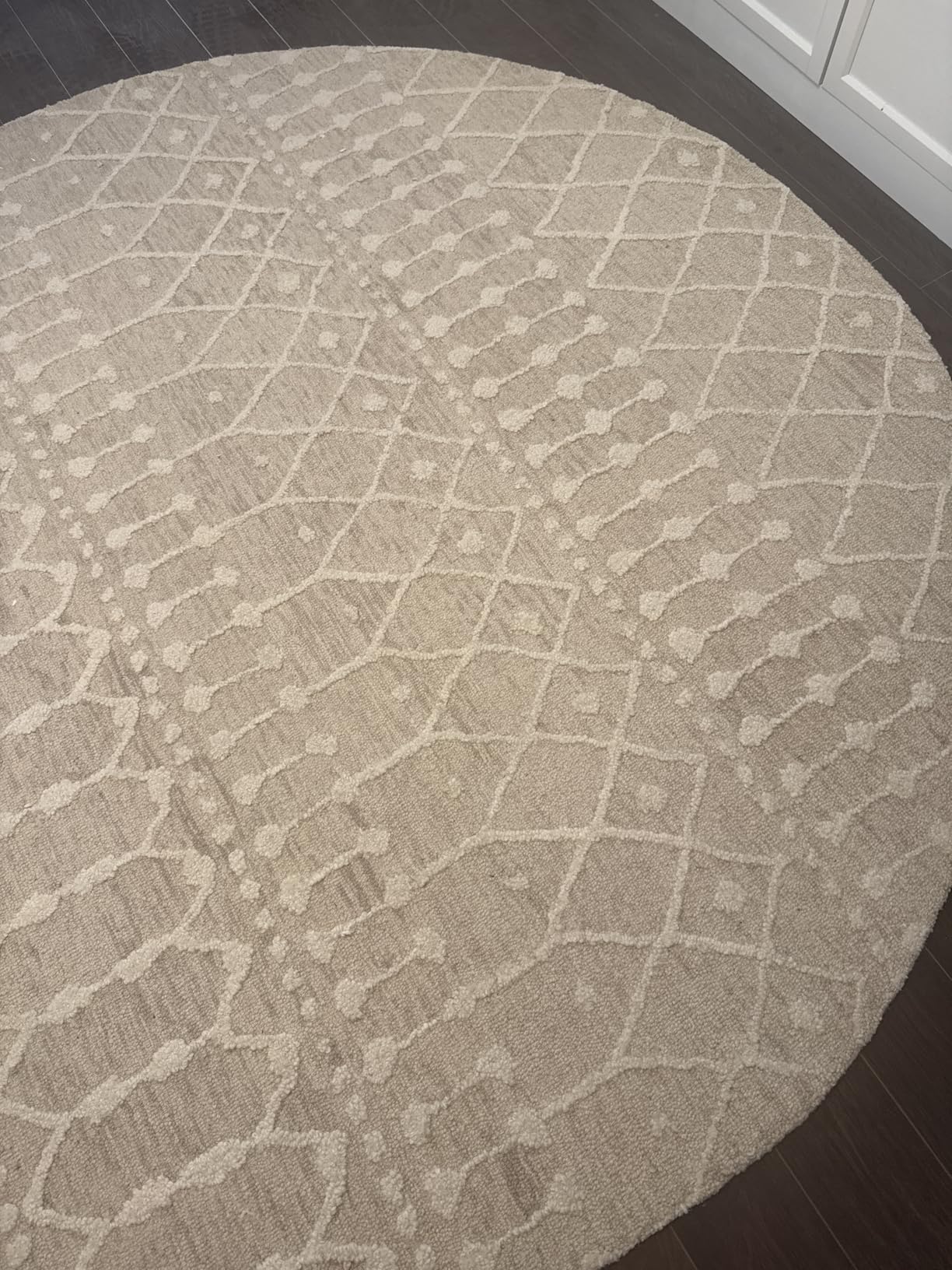 SAFAVIEH Blossom Collection Area Rug 3'x5' - Black/Ivory Handmade Moroccan Premium Wool customer photo 1