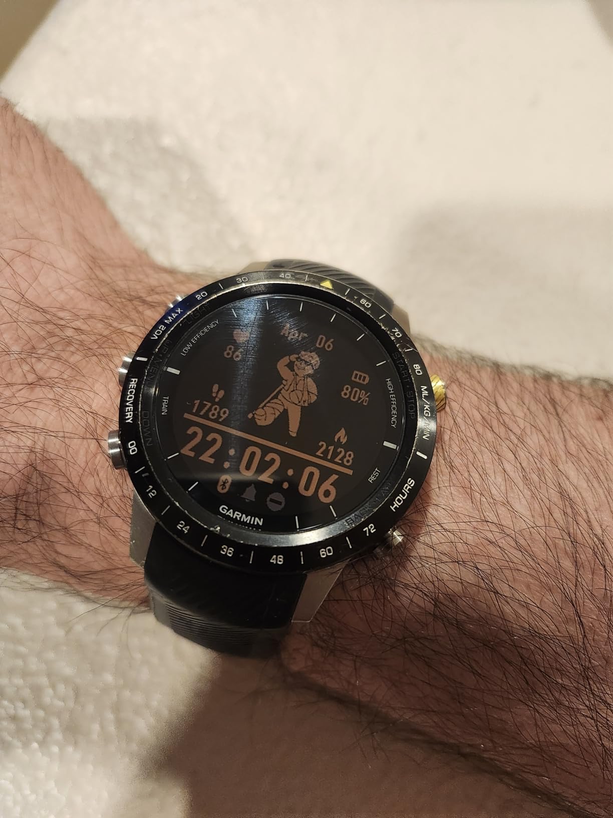Garmin MARQ Aviator, Men's Luxury Tool Watch Designed for Your Passion for Aviation, View Flight Paths, Weather Reports, Start Flight Logging and More customer photo 1